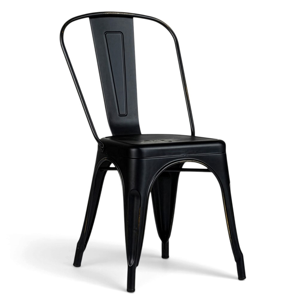 Stol 'Montmartre' - Vintage svart