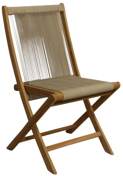 Trädgårdsstol 'Rope' - Teak