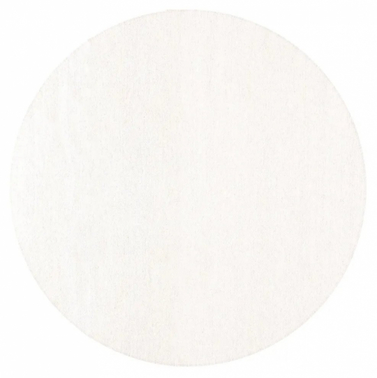 Rund matta 'Hamilton' 300cm - Vit