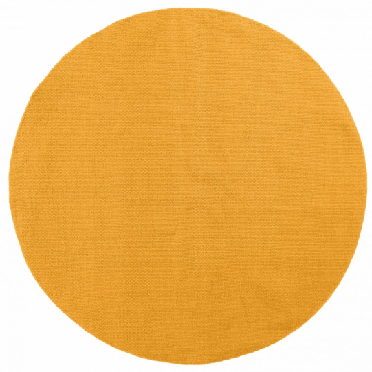 Rund matta 'Hamilton' 200cm - Saffron