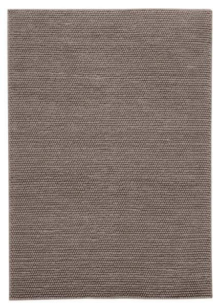 Ullmatta 'Avafors Wool Bubble' 240x240cm - Brun
