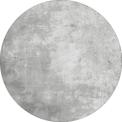 Rund Matta 'Lynton' 160cm - Grå