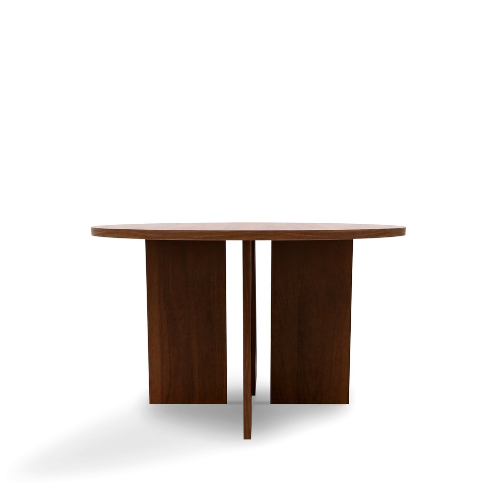 Soffbord 'Créme' Rund 75cm - Valnöt