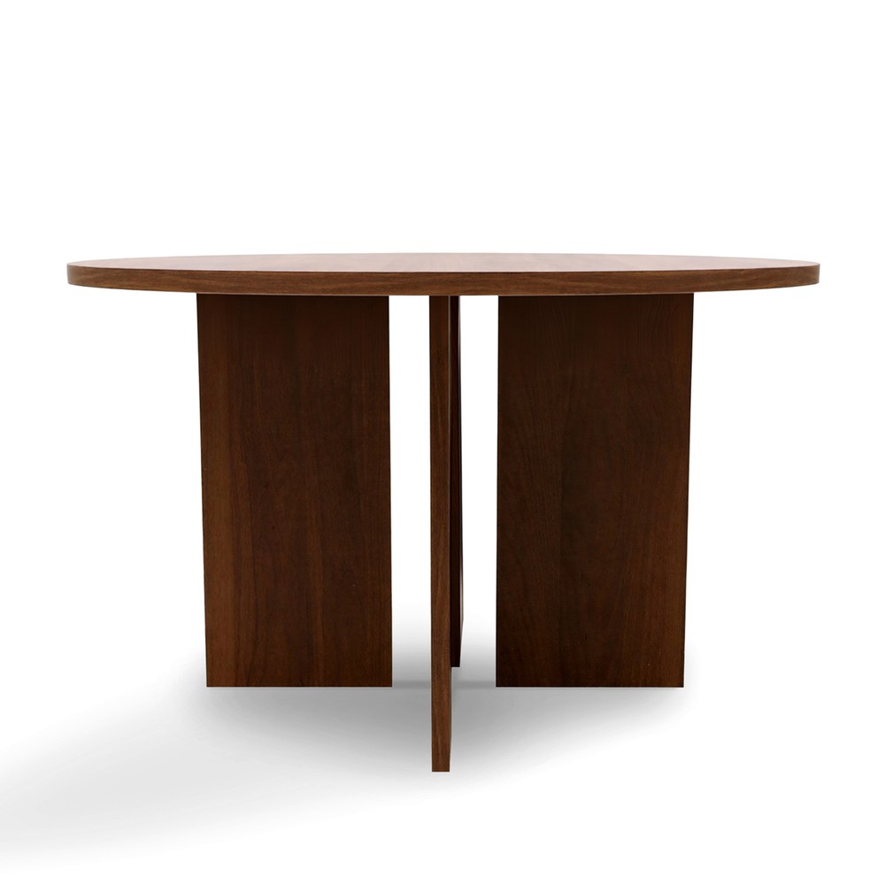 Soffbord 'Créme' Rund 75cm - Valnöt