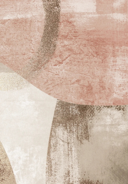 Wiltonmatta 'Fia' 240x340cm - Rosa/Multi