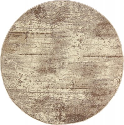 Rund Matta 'Kebira' 160cm - Beige