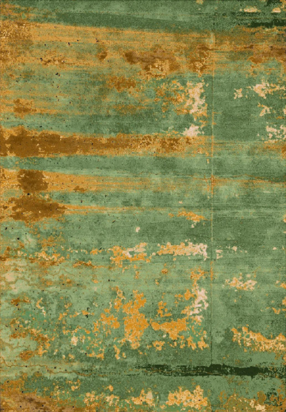 Wiltonmatta 'Domont' 240x340cm - Grön