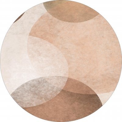 Rund Matta 'Craon' 120cm - Multi