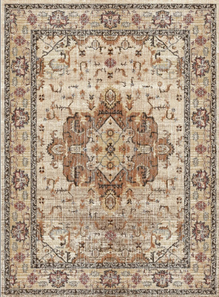 Wiltonmatta 'Siliana' 240x340cm - Beige