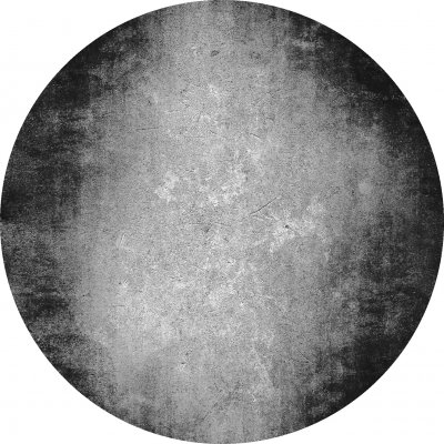 Runda Martt 'Megara' 120cm - Grå