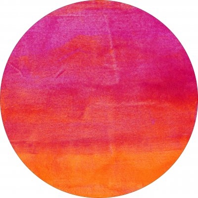 Rund Matta 'Moura' 120cm - Multi