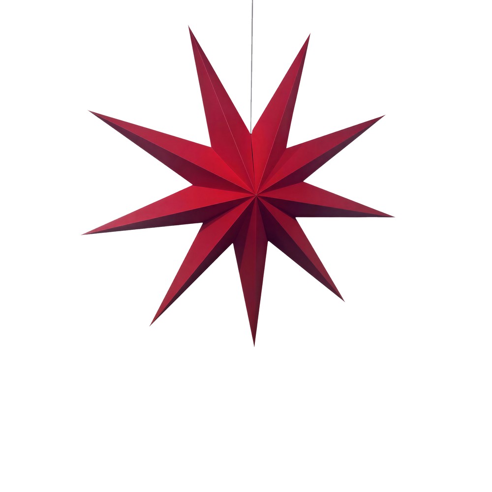 Adventsstjärna 'Vintergatan' 118cm - Röd