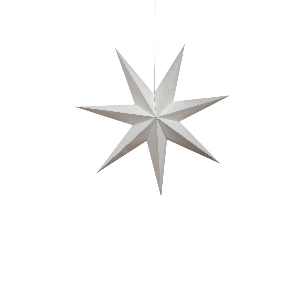 Adventsstjärna 'Sally' 80cm - Vit