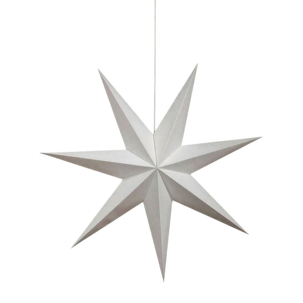 Adventsstjärna 'Sally' 80cm - Vit
