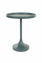 Sidobord 'Jason' Ø46 cm - Blå