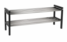 Skoställ 'Confetti' 100cm - Metall/ Svart