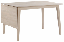 Matbord 'Filippa' 120x80cm - Vitpigmenterad