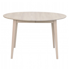 Matbord 'Filippa' Runt 120cm - Vitpigmenterad