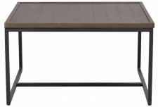 Soffbord 'Deerfield' 70x70cm - Mörk ek