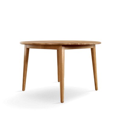 Matbord 'Saba' Ovalt/Runt 120-165x120 cm - Ek