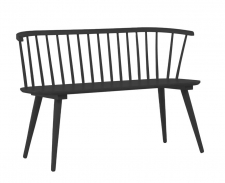 Bänk 'Ryd' - Svart