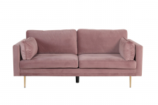 Soffa 'Bjelland' 3-sits - Rosa