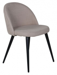 Stol 'Elverum' - Beige linne