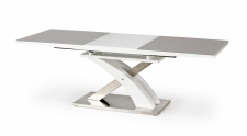 Matbord 'Sandor' 160-220cm - Vit