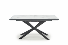 Matbord 'Diesel' 160-200cm - Grå/marmor
