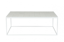 Soffbord 'Glazed' 43x93 - Vit