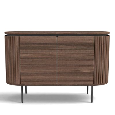 Sideboard 'Kärra' - Valnöt/Svart