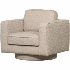 Svängfåtölj ‘Lazy’ - Beige bouclé