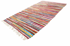 Trasmatta 'Happy' 70x300cm - Multifärgad
