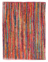 Trasmatta 'Flätan' 170x300cm - Multi
