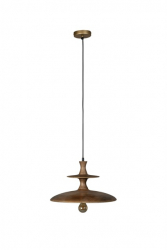 Taklampa 'Cath' 43x43 - Guld
