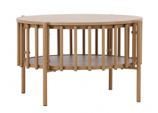 Soffbord 'Runvik' Runt 80cm - Natur