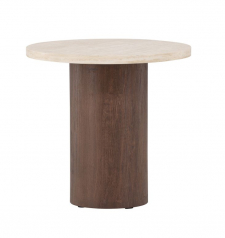 Soffbord 'Noli' Runt 50cm - Beige