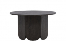 Soffbord 'Björkvik' Runt 80cm - Svart
