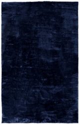 Ryanmatta 'Aranga Super Soft' 140x200cm - Mörkblå