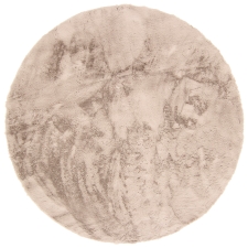 Ryamatta 'Cloud Super Soft' Rund 80cm - Brun