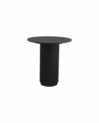 Cafebord 'Erie' - Svart/Marmor