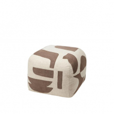 Sittpuff 'Mundo' - Brun/beige