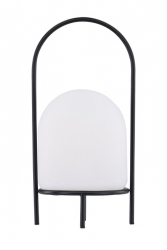 Bordslampa 'Nanterre' 56cm - Svart