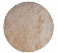 Matta 'Praline' Runt 200cm - Beige