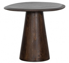 Soffbord 'Posture' Runt 60cm - Valnöt
