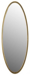 Spegel 'Matz' Oval - Antik mässing 