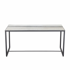 Soffbord 'Ines' - Marmor/Svart