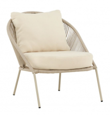 Loungestol 'Luna' - Beige