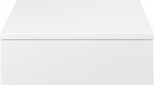 Sängbord 'Falun' 37 cm - Vit