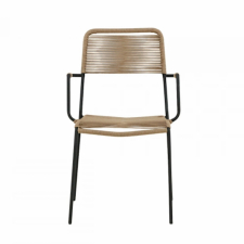 Matstol 'Lindos' - Brun